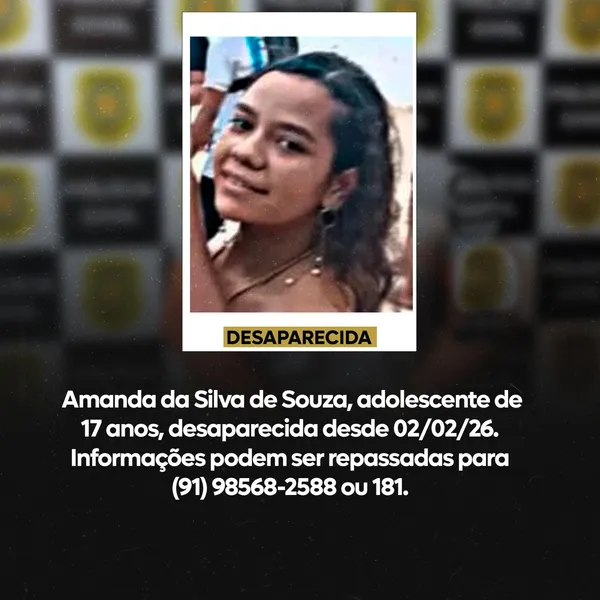 Polícia divulga lista de adolescentes desaparecidos no Pará; veja como ajudar