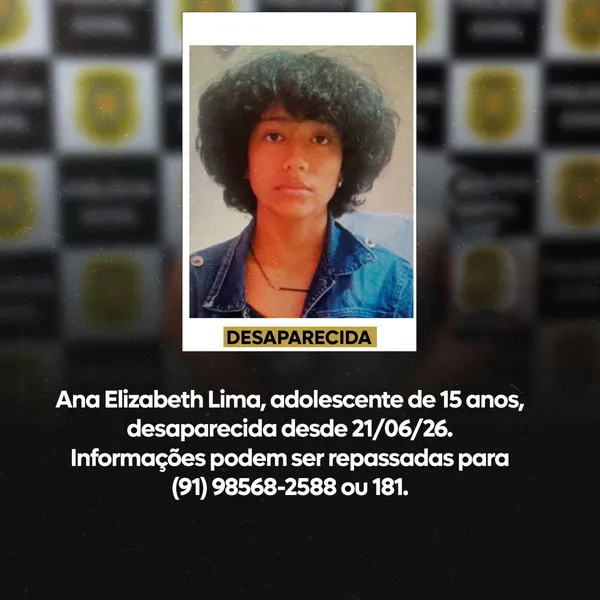 Polícia divulga lista de adolescentes desaparecidos no Pará; veja como ajudar