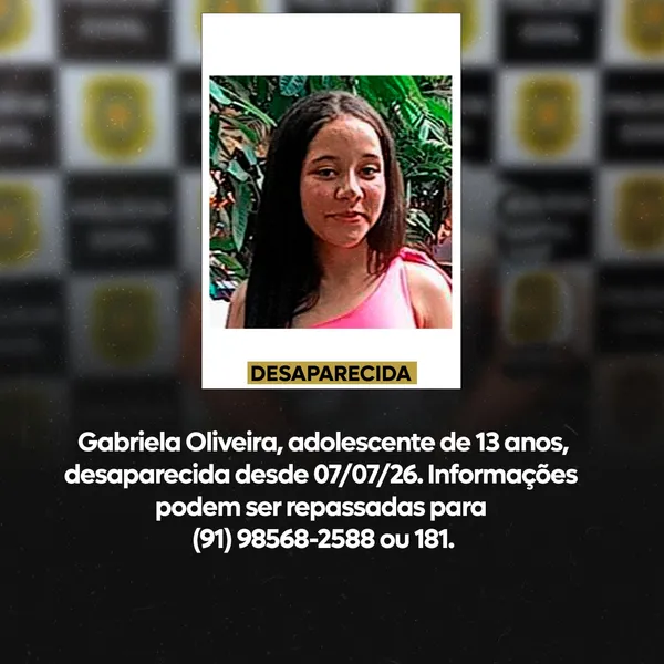 Polícia divulga lista de adolescentes desaparecidos no Pará; veja como ajudar