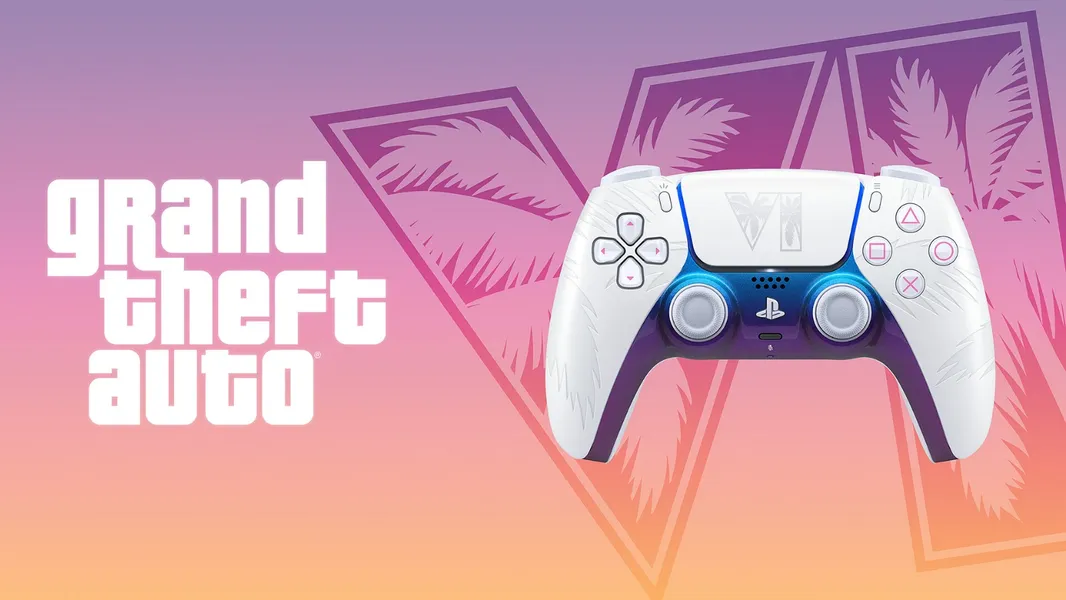 GTA VI: dois DualSense inspirados em Vice City são revelados