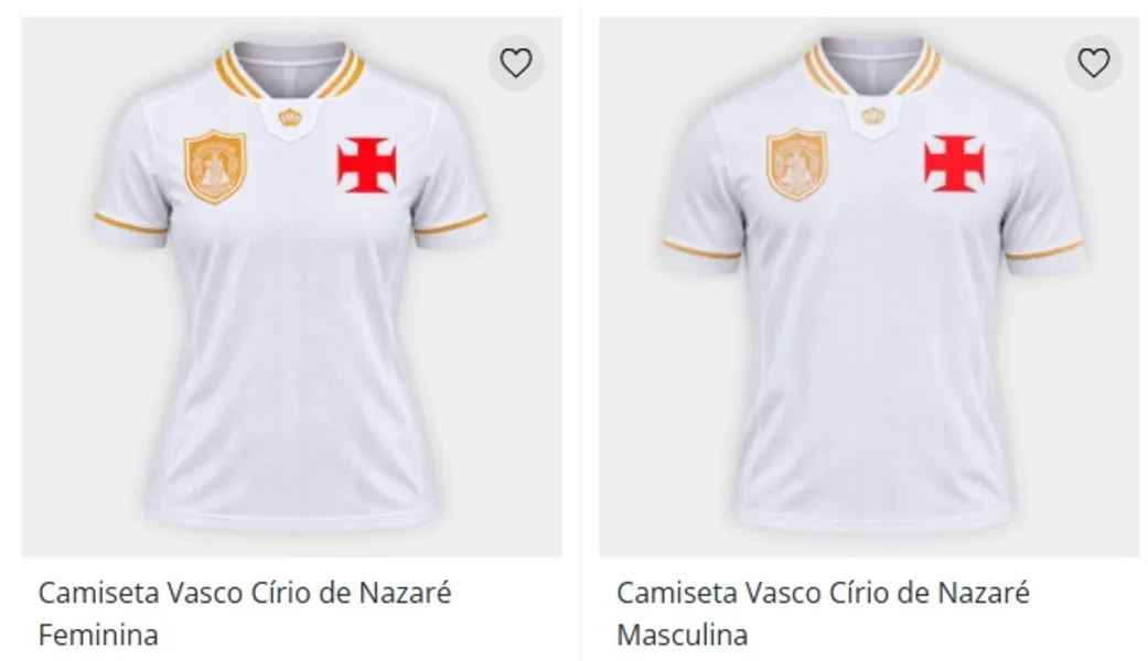 Vasco inicia venda de camisa especial do Círio de Nazaré