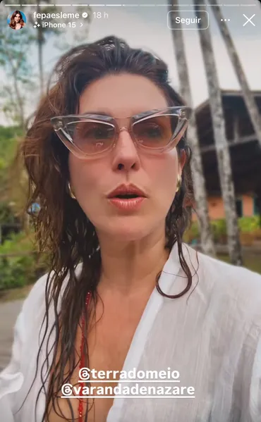 Fernanda Paes Leme chega a Belém para acompanhar o Círio de Nazaré