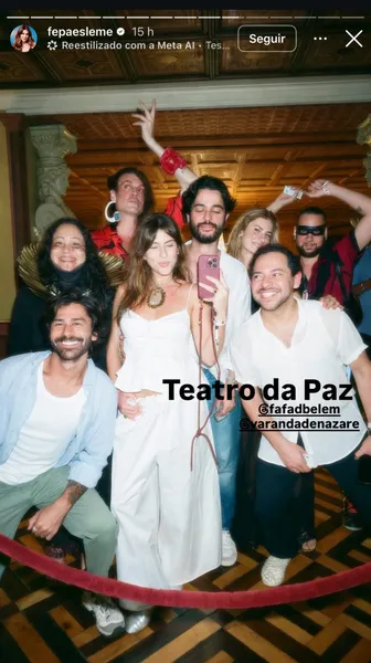 Fernanda Paes Leme chega a Belém para acompanhar o Círio de Nazaré