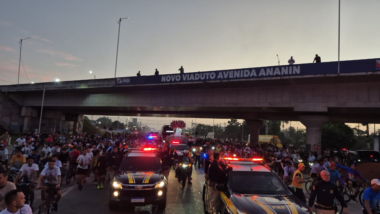  veja principais momentos da Romaria Rodoviária
        
    