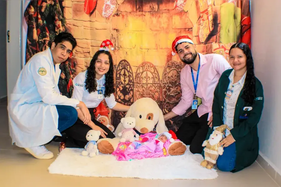 Veja! Ensaios fotográficos com recém-nascidos encantam em hospitais do Pará