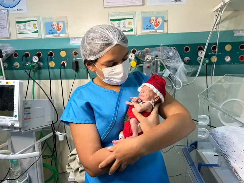 Veja! Ensaios fotográficos com recém-nascidos encantam em hospitais do Pará