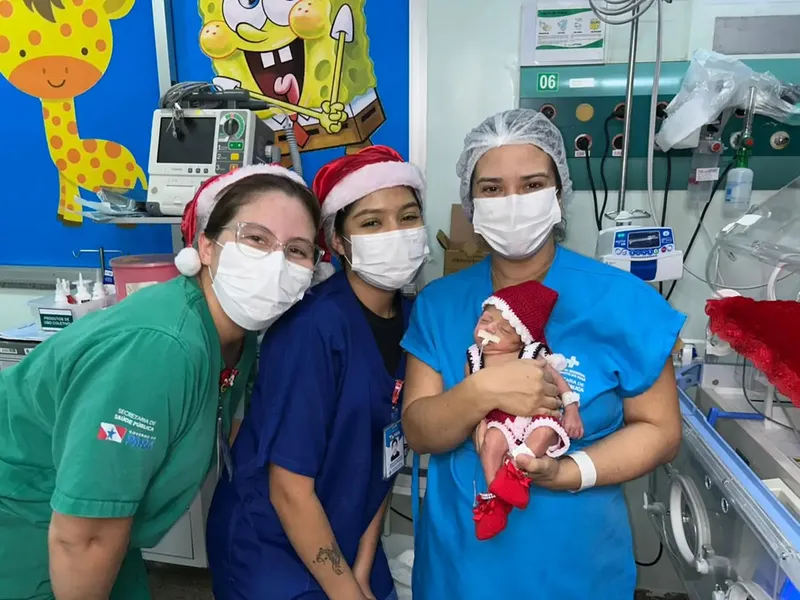 Veja! Ensaios fotográficos com recém-nascidos encantam em hospitais do Pará