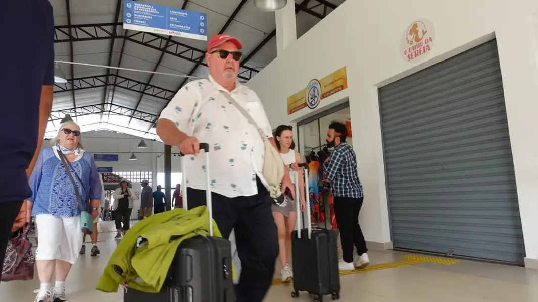 Primeiro cruzeiro de 2026 chega a Belém com 900 turistas