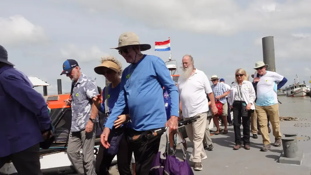 Primeiro cruzeiro de 2026 chega a Belém com 900 turistas