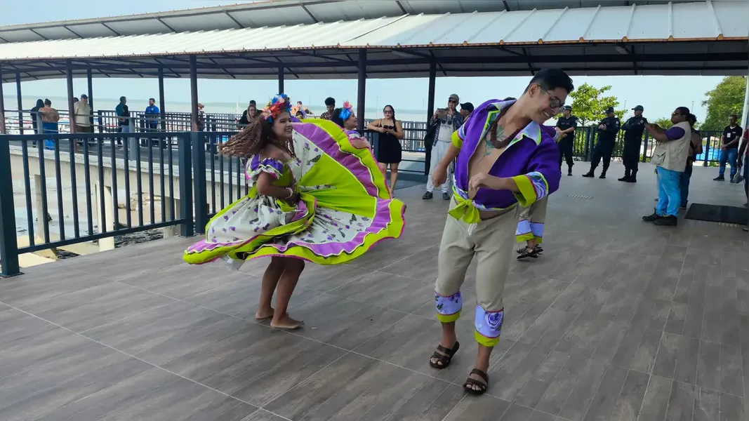 Primeiro cruzeiro de 2026 chega a Belém com 900 turistas