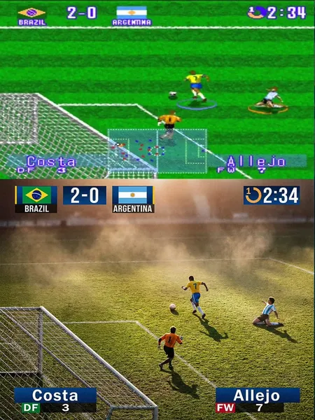 IA recria Superstar Soccer e imagens impressionam