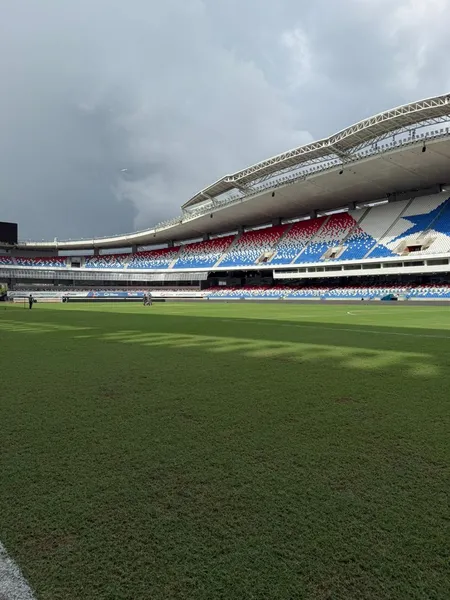 Remo x Mirassol: veja como está a recuperação do gramado do Mangueirão