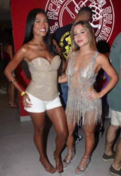 Bruna Griphao e outras famosas brilham em ensaio do Salgueiro. Veja fotos!