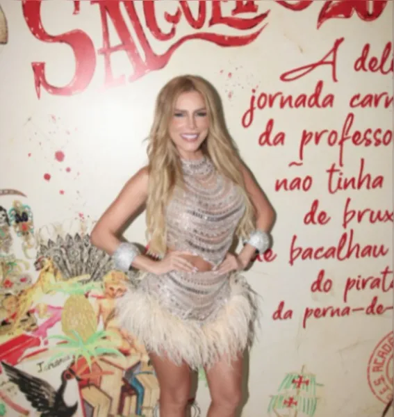 Bruna Griphao e outras famosas brilham em ensaio do Salgueiro. Veja fotos!