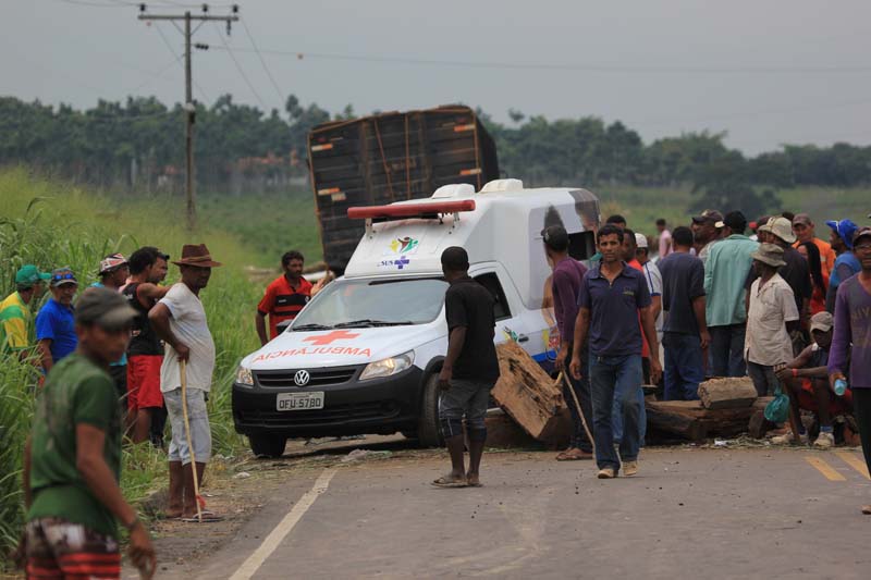 
        
            MST libera o trânsito na rodovia BR-155, em Marabá
        
    
