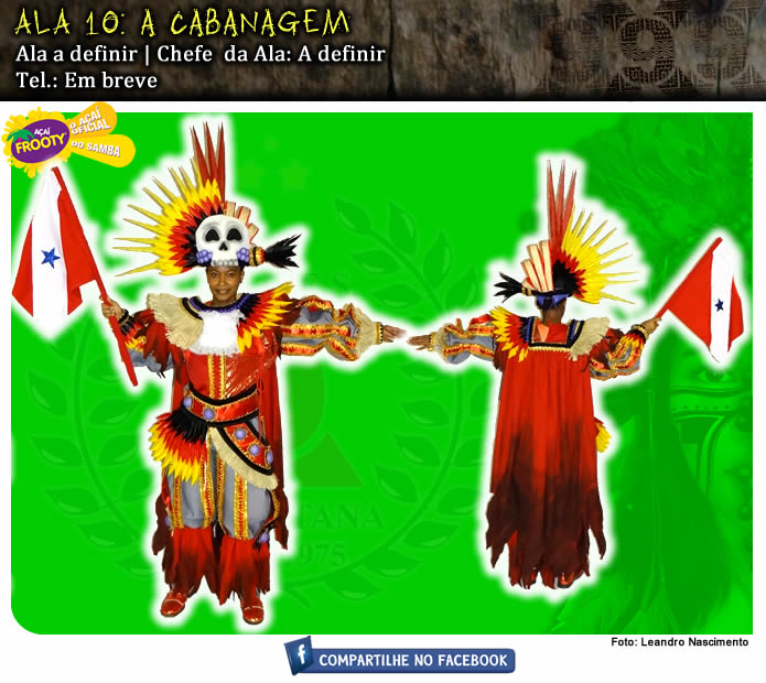 
        
            X-9 apresenta figurino das alas para o carnaval.
        
    