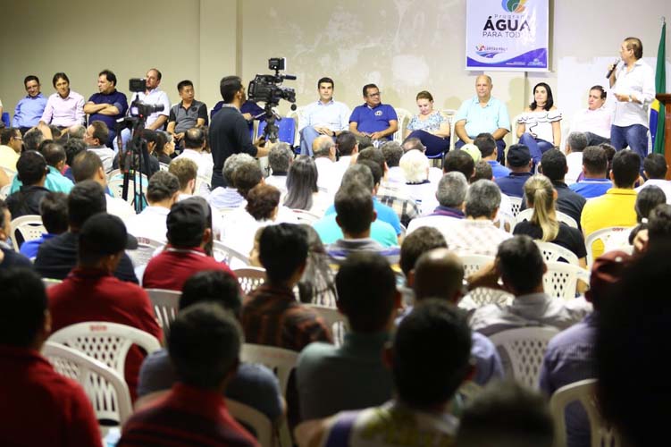 Helder libera R$ 6,8 milhões para o abastecimento de água