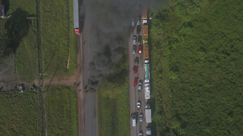 
        
            Veja imagens da interdição na BR-316
        
    