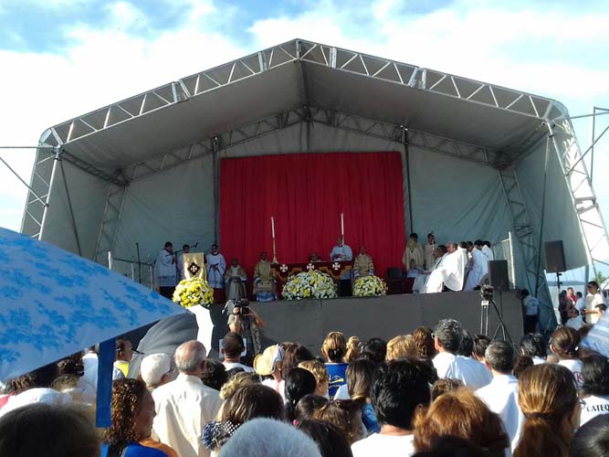 
        
            Confira as imagens da celebração de Corpus Christi no Pará
        
    