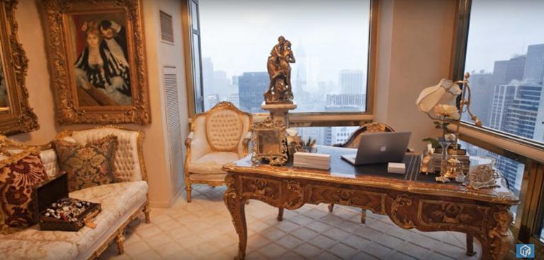 
        
        
            Conheça o apartamento coberto de ouro e mármore de Trump em NY
        
    