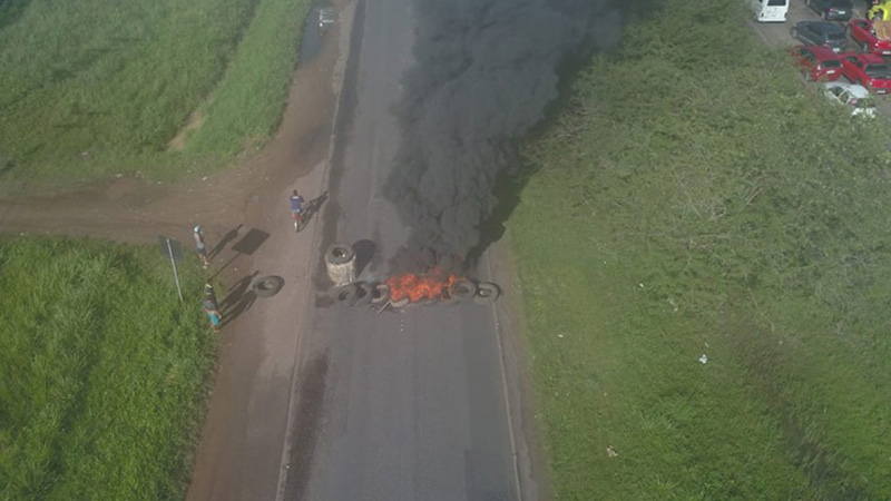 
        
            Veja imagens da interdição na BR-316
        
    
