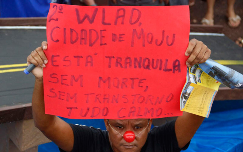
        
            População paraense protesta contra demora em obras de ponte
        
    