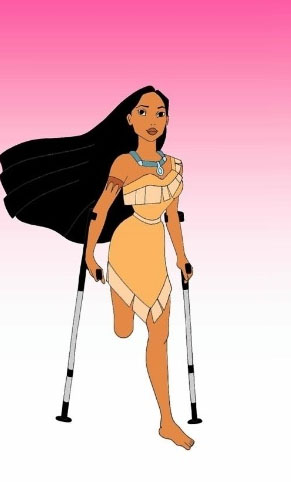 
        
            Artista cria princesas da Disney com deficiência
        
    