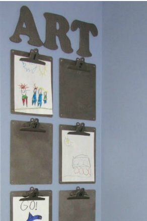 
        
            Como expor os desenhos da criançada
        
    