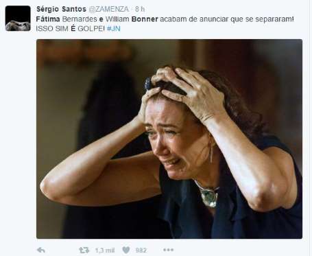 
        
            Separação de Fátima e William domina o Twitter; veja memes
        
    