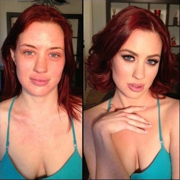 
        
        
            Fotos mostram atrizes pornôs antes e depois do make
        
    