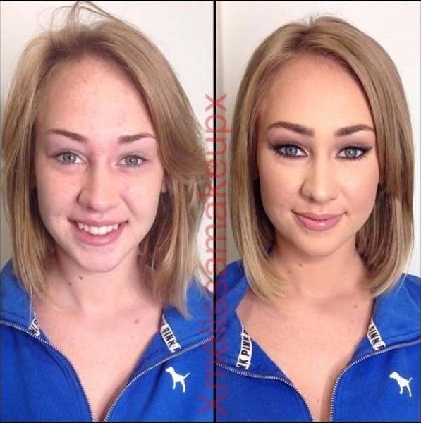 
        
        
            Fotos mostram atrizes pornôs antes e depois do make
        
    