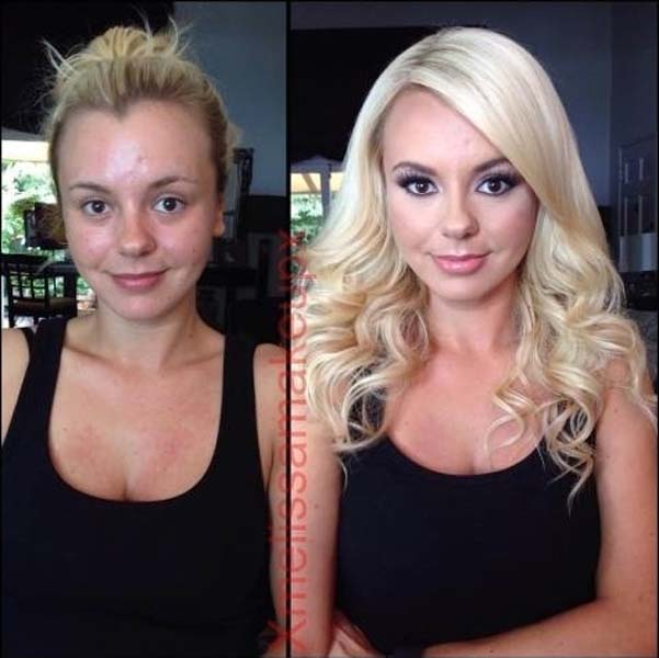 
        
        
            Fotos mostram atrizes pornôs antes e depois do make
        
    