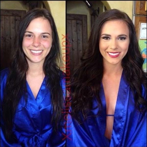 
        
        
            Fotos mostram atrizes pornôs antes e depois do make
        
    