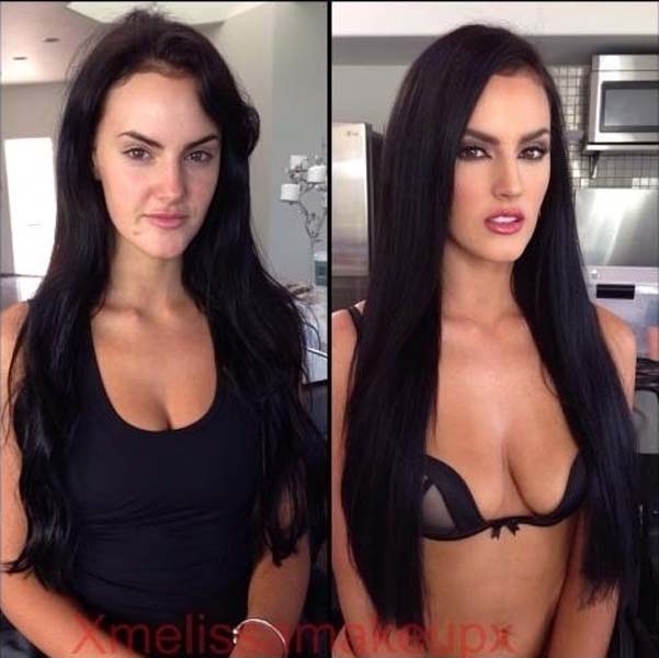 
        
        
            Fotos mostram atrizes pornôs antes e depois do make
        
    