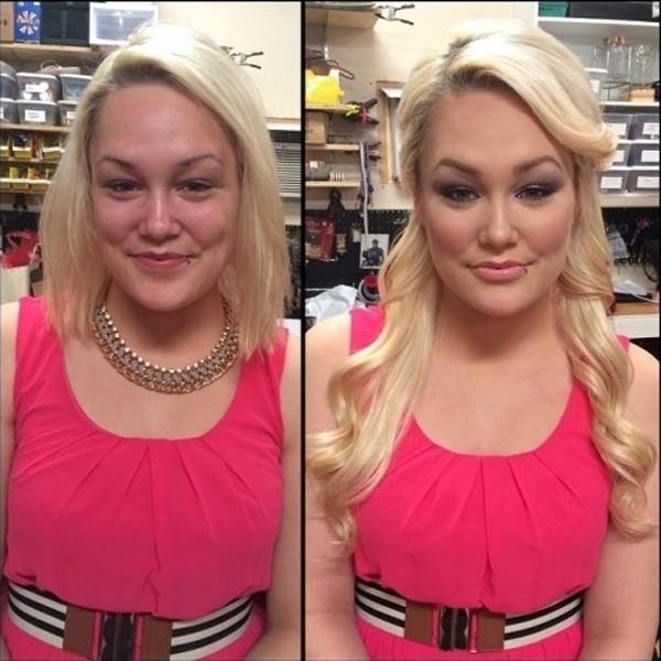
        
        
            Fotos mostram atrizes pornôs antes e depois do make
        
    