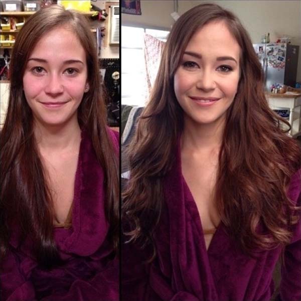 
        
        
            Fotos mostram atrizes pornôs antes e depois do make
        
    