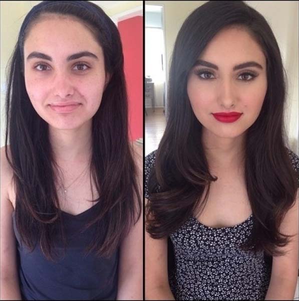 
        
        
            Fotos mostram atrizes pornôs antes e depois do make
        
    