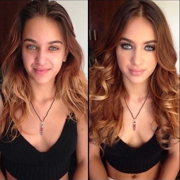 
        
        
            Fotos mostram atrizes pornôs antes e depois do make
        
    