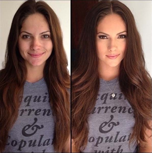 
        
        
            Fotos mostram atrizes pornôs antes e depois do make
        
    