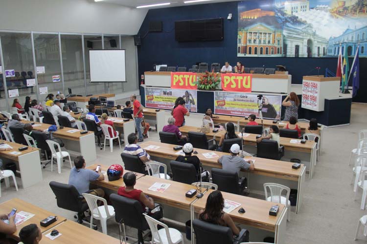 
        
            Cleber Rabelo é o candidato do PSTU
        
    