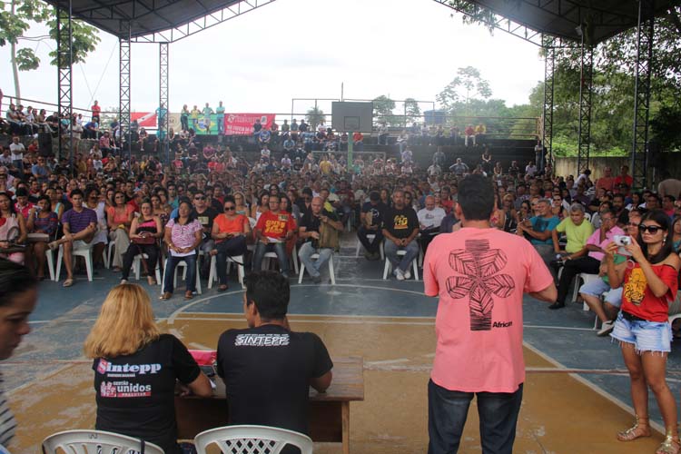 
        
            Professores do Estado prometem paralisar atividades em Belém
        
    