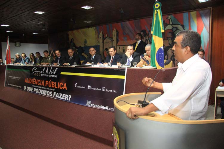 
        
            Titular da Segup faltou em audiência pública
        
    