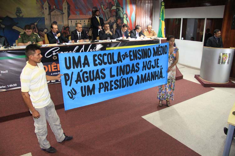 
        
            Titular da Segup faltou em audiência pública
        
    