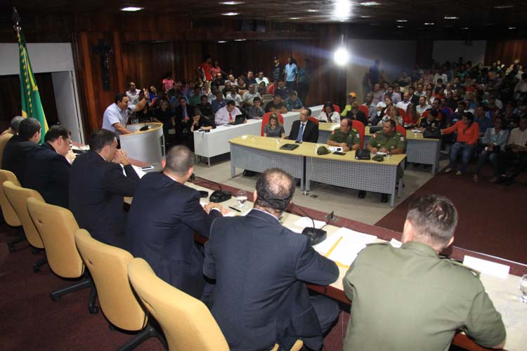 
        
            Titular da Segup faltou em audiência pública
        
    