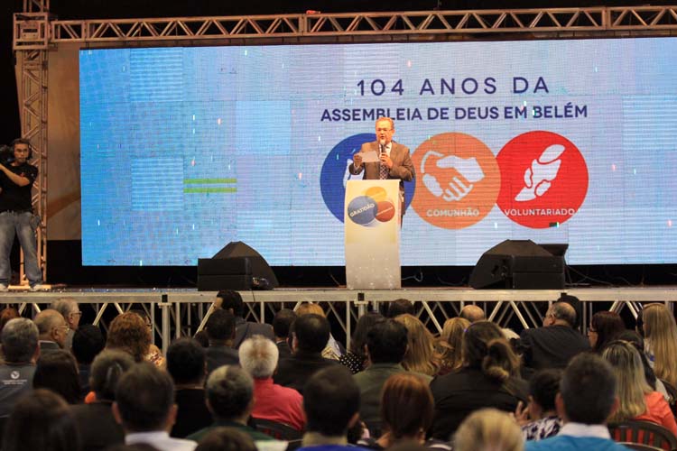 
        
            Assembleia de Deus comemora 104 anos
        
    