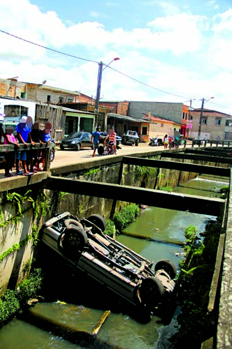 
        
            Motorista perde controle e veículo cai em canal
        
    