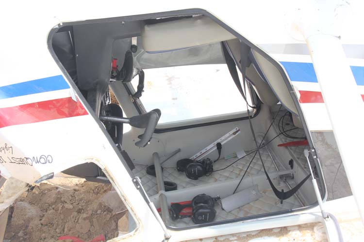
        
            Avião monomotor cai na área do Mangueirão
        
    