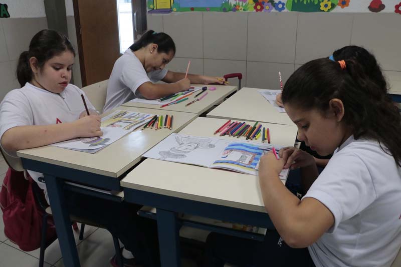 
        
            Livro para colorir do DIÁRIO cativa estudantes
        
    