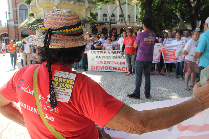 
        
            Servidores da Sespa estão em greve
        
    