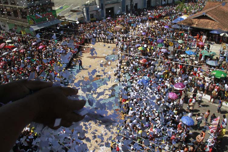 
        
            Fiéis celebram o Círio de Nossa Senhora do Ó, em Mosqueiro
        
    